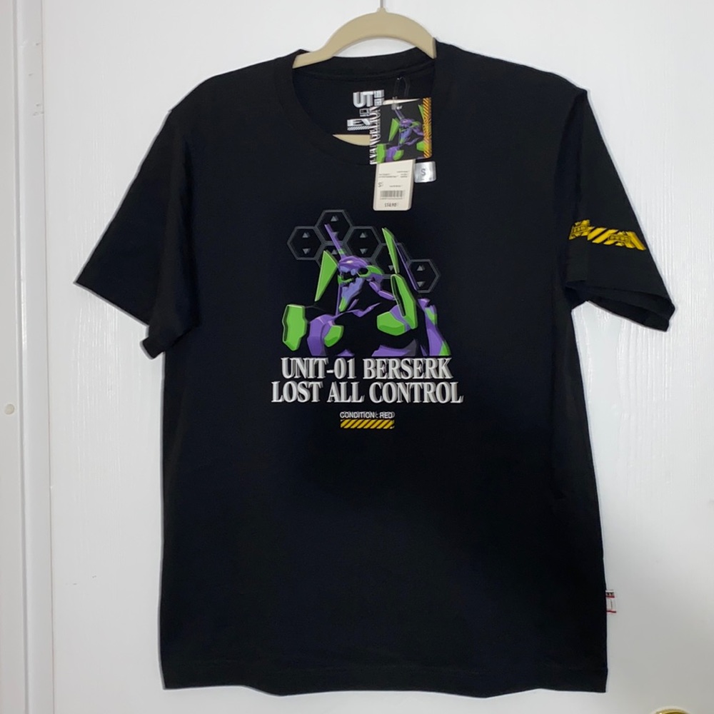 NWT Uniqlo Evangelion Tshirt - S
